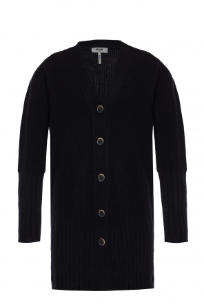 Cardigan with a raw finish, zdjęcie 1 Cardigan with a raw finish od MSGM